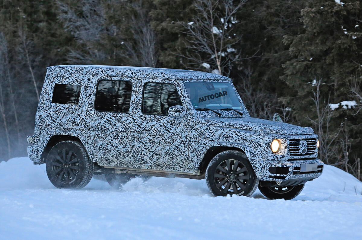 2018 Mercedes-Benz G-Class - spy pictures of AMG G 63