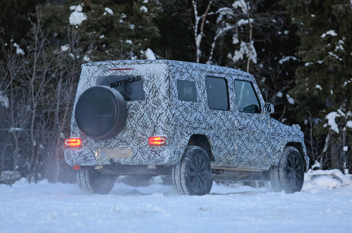 2018 Mercedes-Benz G-Class - spy pictures of AMG G 63