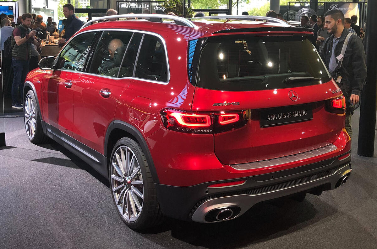 Mercedes-AMG GLB35 Frankfurt debut - rear