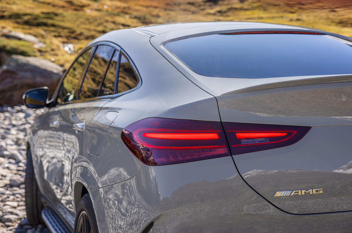 Mercedes AMG GLE 53 2024 rear light detail