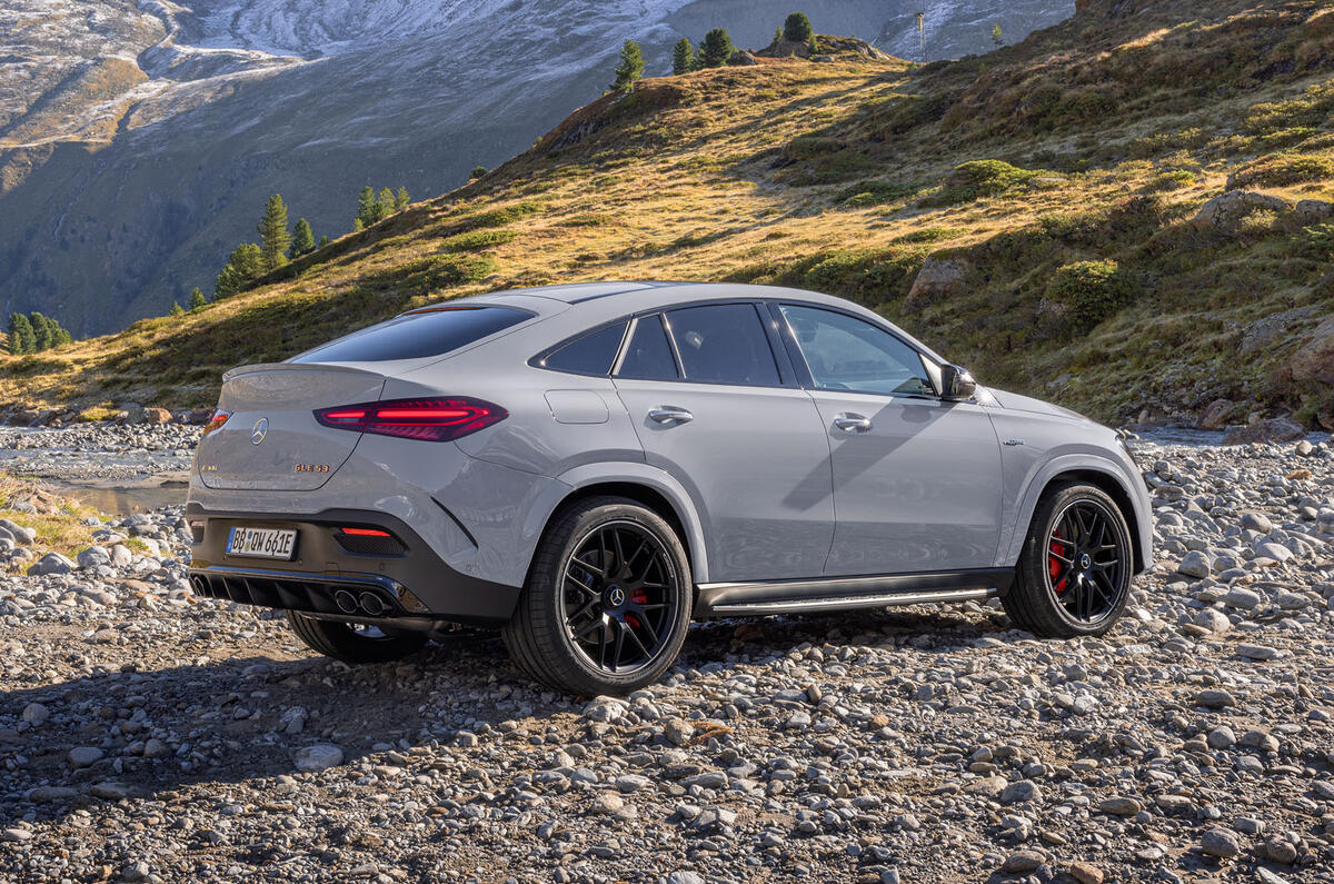 Mercedes AMG GLE 53 2024 rear quarter static