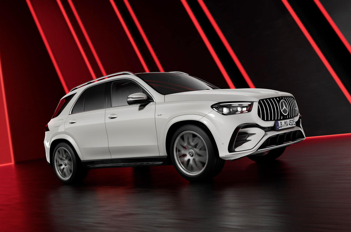 Mercedes AMG GLE 53 2024 SUV front quarter