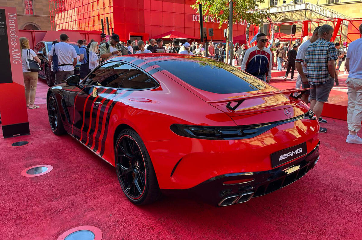 Mercedes AMG GT E Performance show car in Munich  2 Mercedes AMG GT E Performance show car in Munich  2