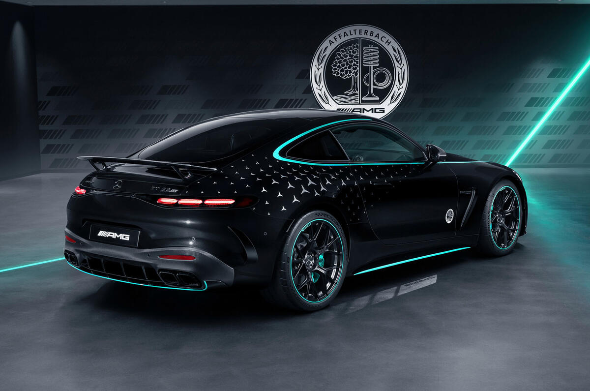 Mercedes AMG GT Motorsport Edition rear Mercedes AMG GT Motorsport Edition rear