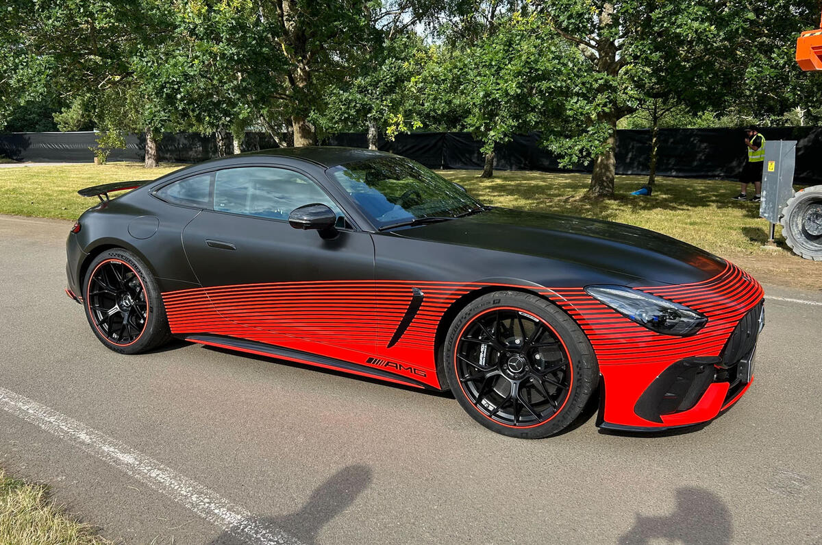 Mercedes AMG GT Pro side
