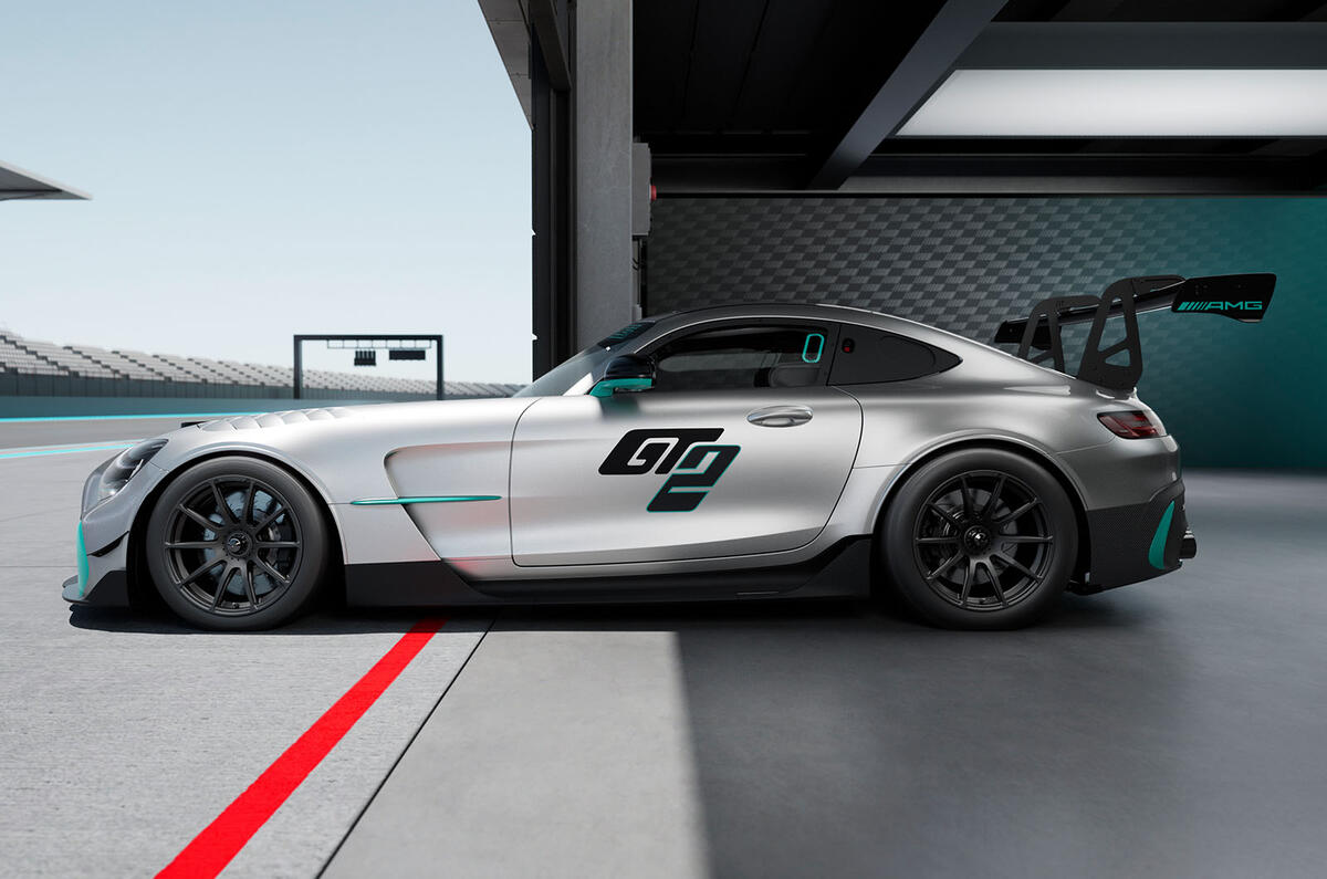 Mercedes AMG GT2 side Mercedes AMG GT2 side