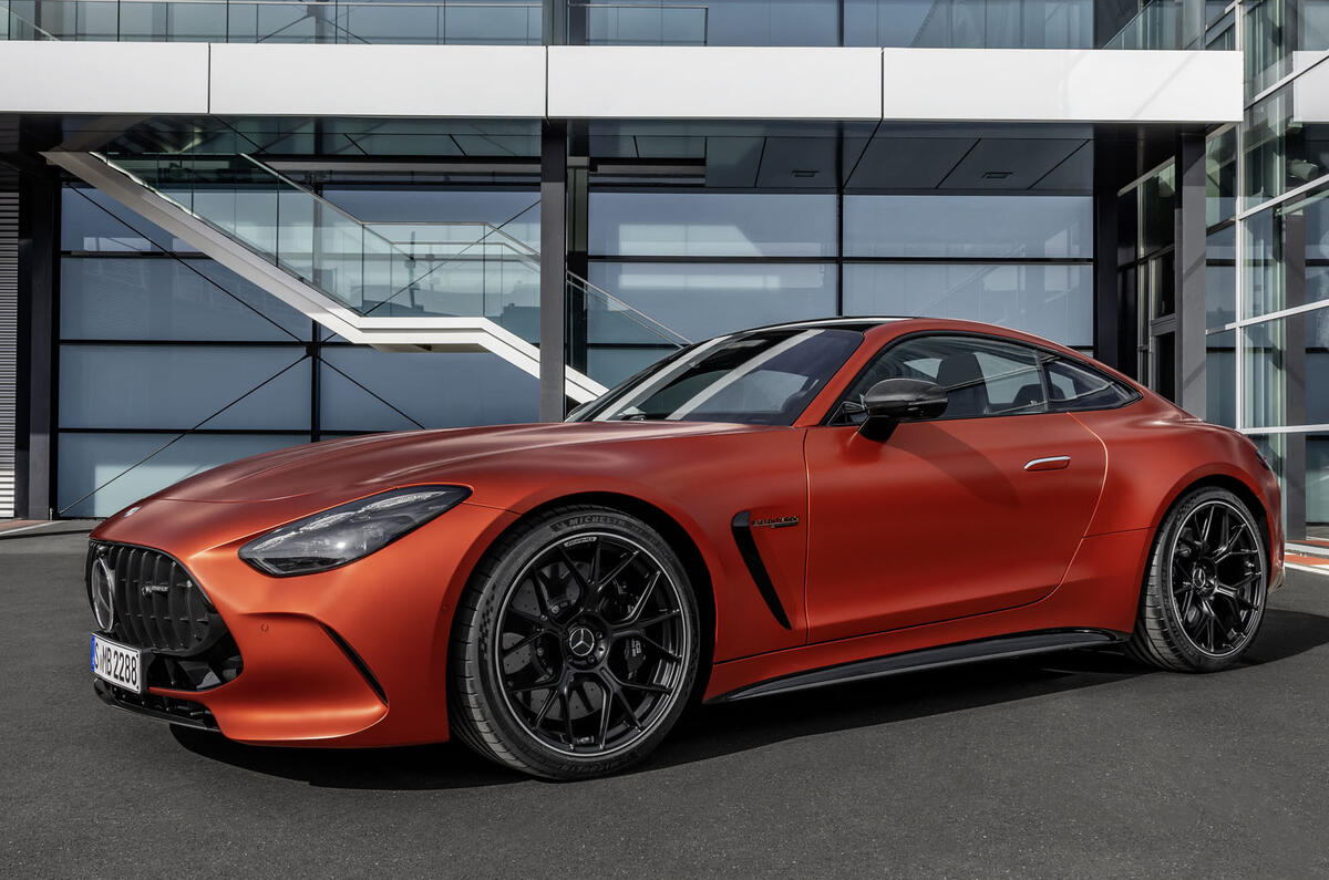 Mercedes AMG GT63 S E Performance static front three quartes Mercedes AMG GT63 S E Performance static front three quartes