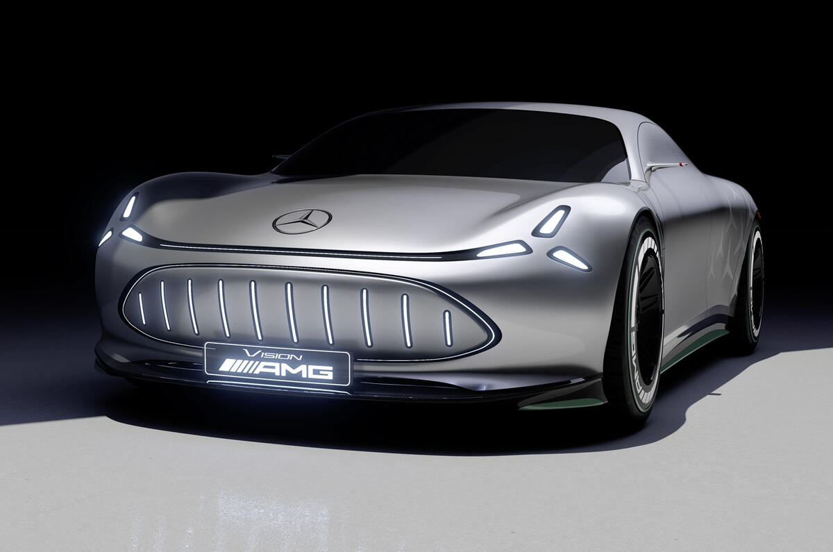 Mercedes AMG Vision Concept front end
