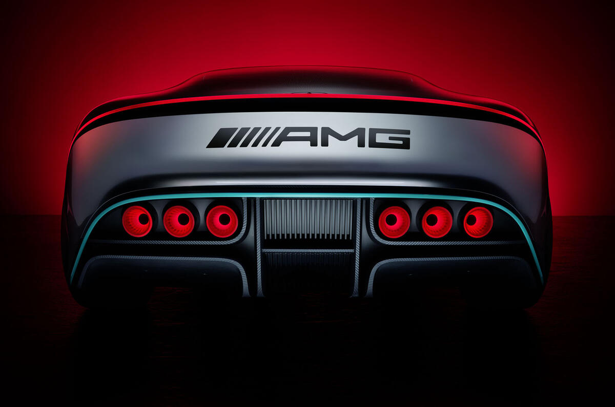 Mercedes AMG Vision Concept rear bumper