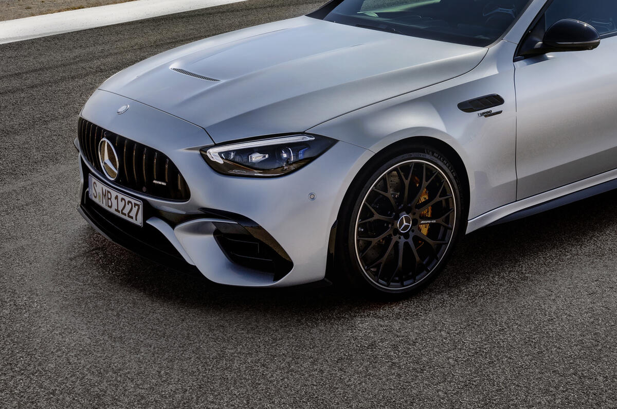 Mercedes AMG C63 front detail Mercedes AMG C63 front detail