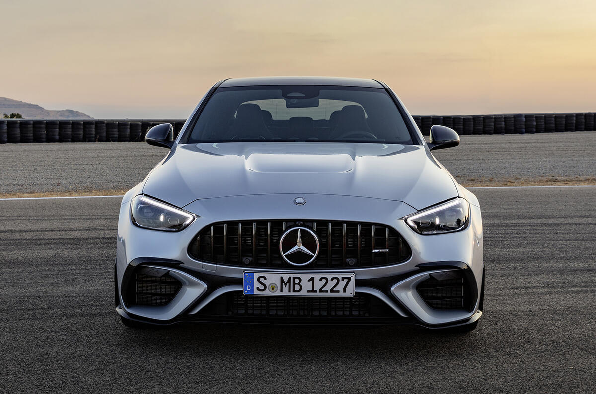 Mercedes AMG C63 front static Mercedes AMG C63 front static