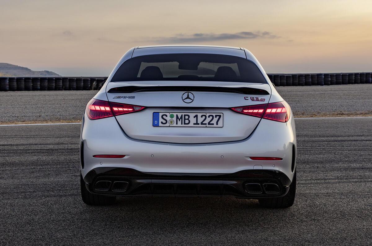 Mercedes AMG C63 main rear static Mercedes AMG C63 main rear static