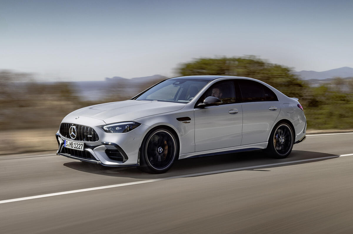 Mercedes AMG C63 side dynamic Mercedes AMG C63 side dynamic