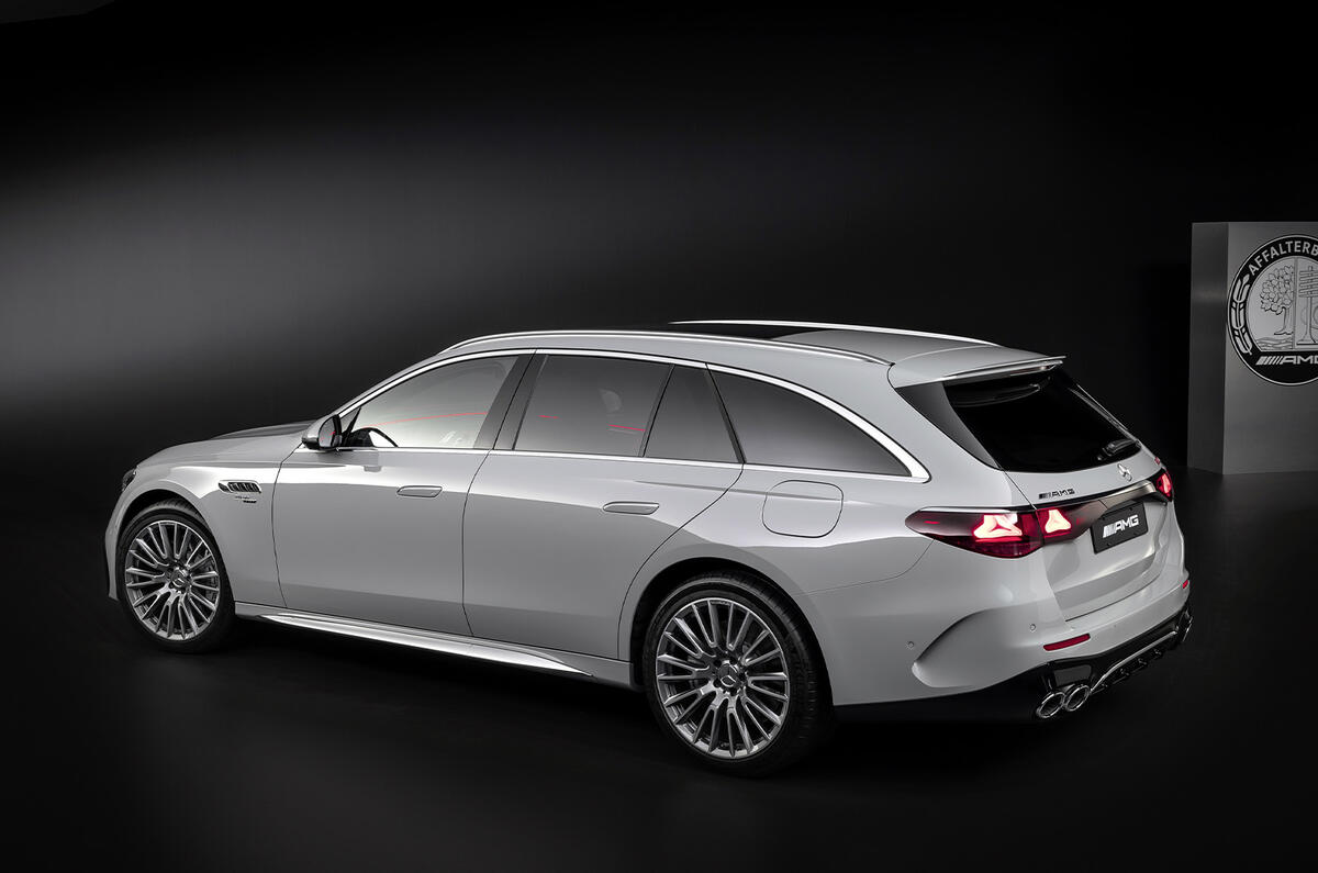 Mercedes AMG E53 estate rear Mercedes AMG E53 estate rear