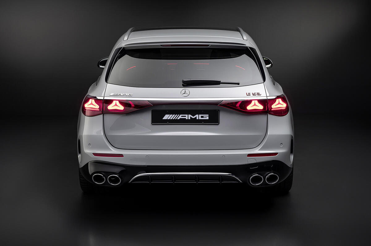 Mercedes AMG E53 rear half Mercedes AMG E53 rear half