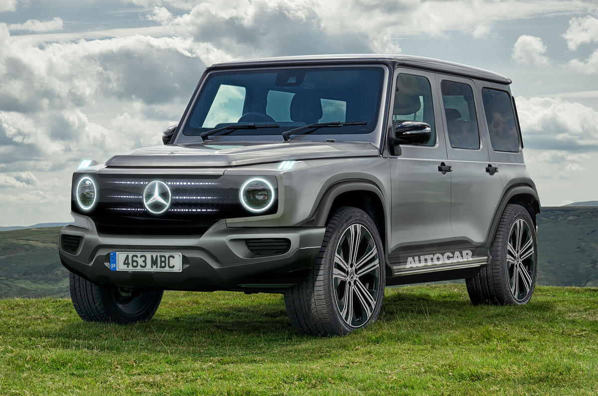 Mercedes AMG EQG Autocar render