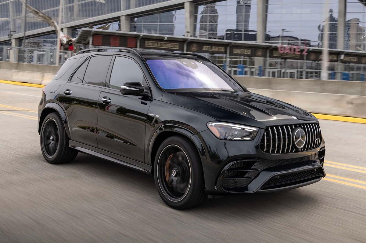 Mercedes AMG GLE 63 front three quarter