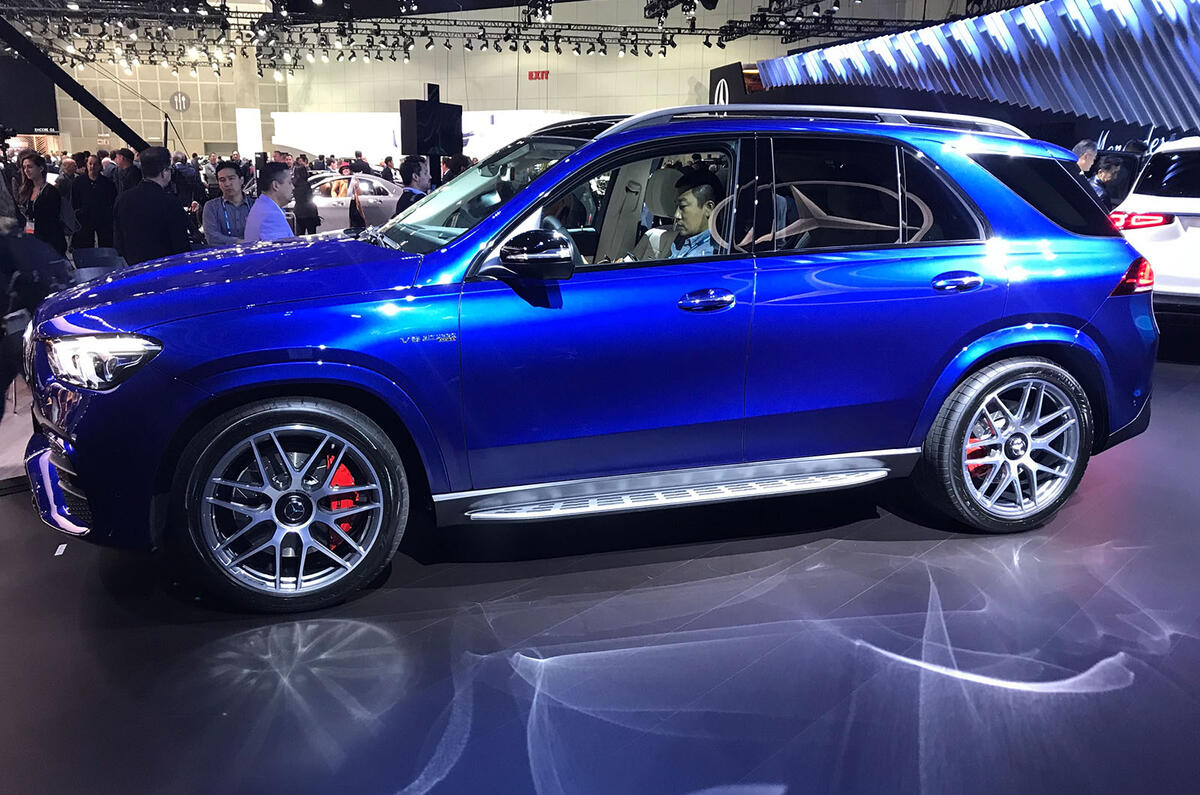 Mercedes-AMG GLE 63 S at LA motor show - side