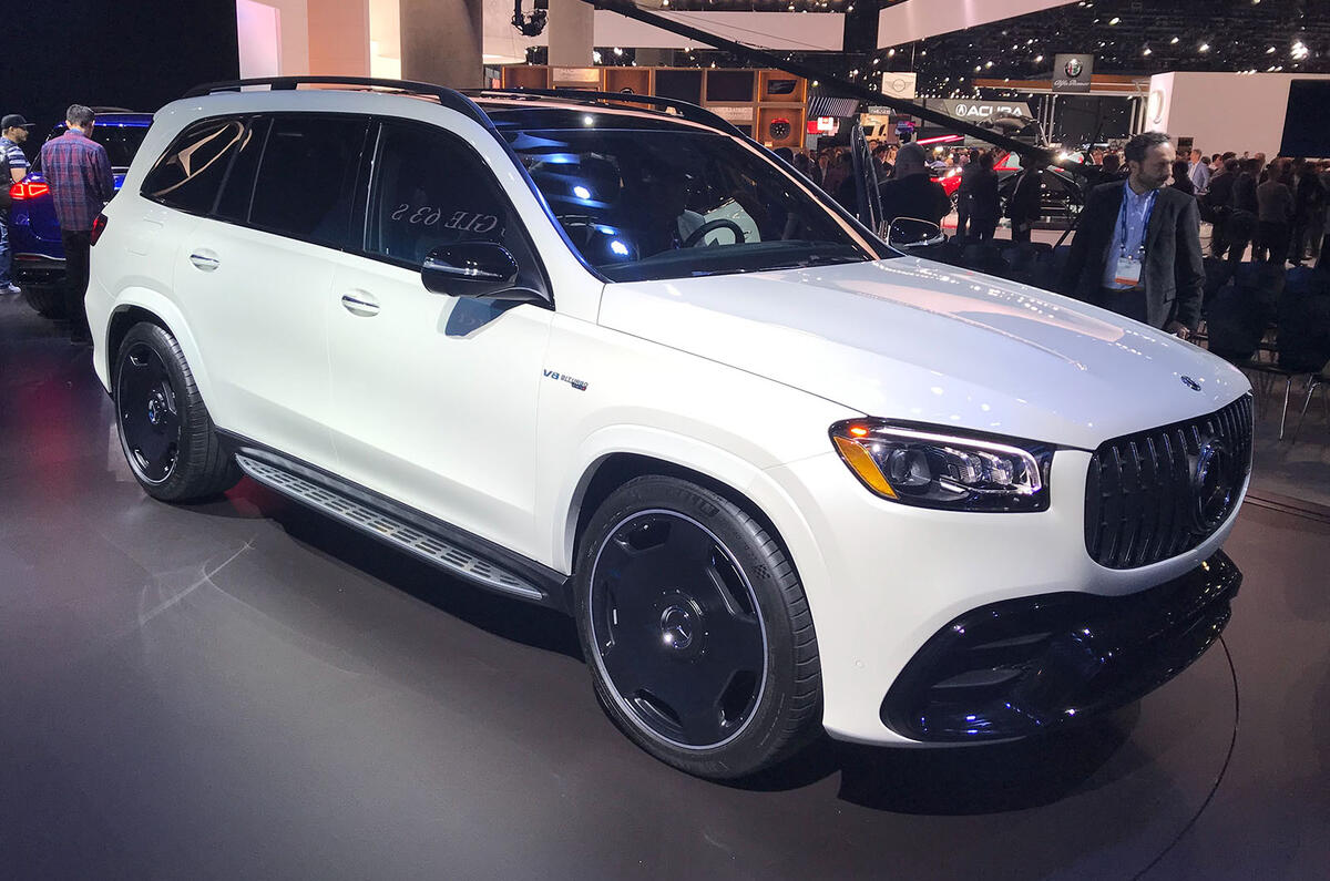 Mercedes-AMG GLS 63 at LA motor show - front