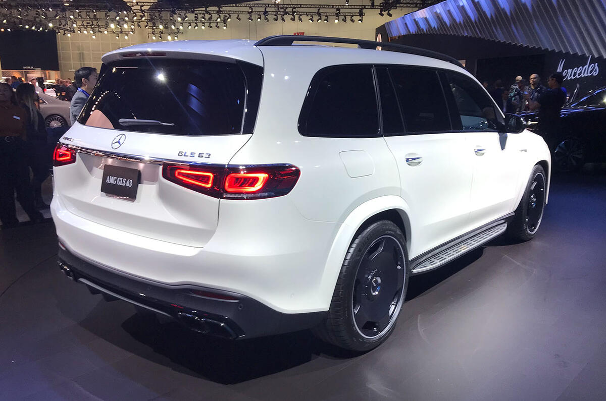 Mercedes-AMG GLS 63 at LA motor show - rear
