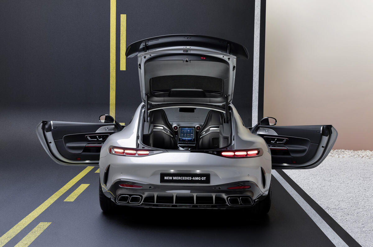Mercedes AMG GT all doors open Mercedes AMG GT all doors open