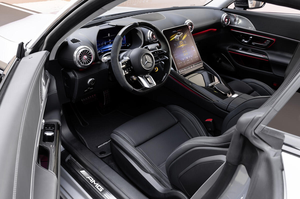 Mercedes AMG GT front interior Mercedes AMG GT front interior