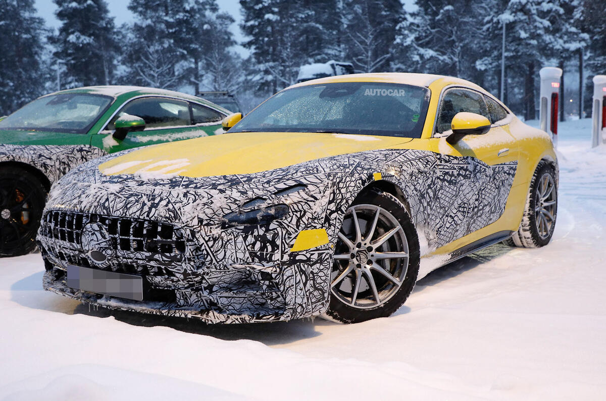 Mercedes AMG GT front side