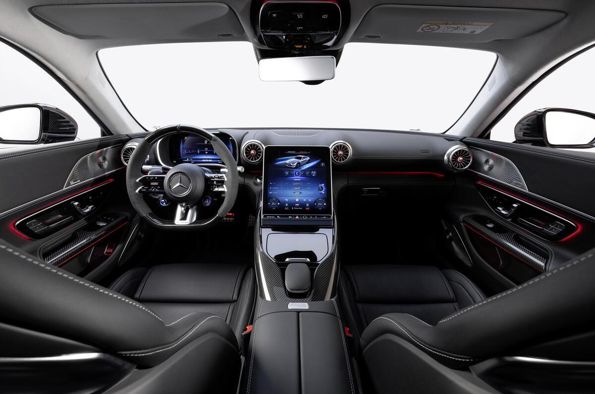 Mercedes AMG GT full front interior Mercedes AMG GT full front interior