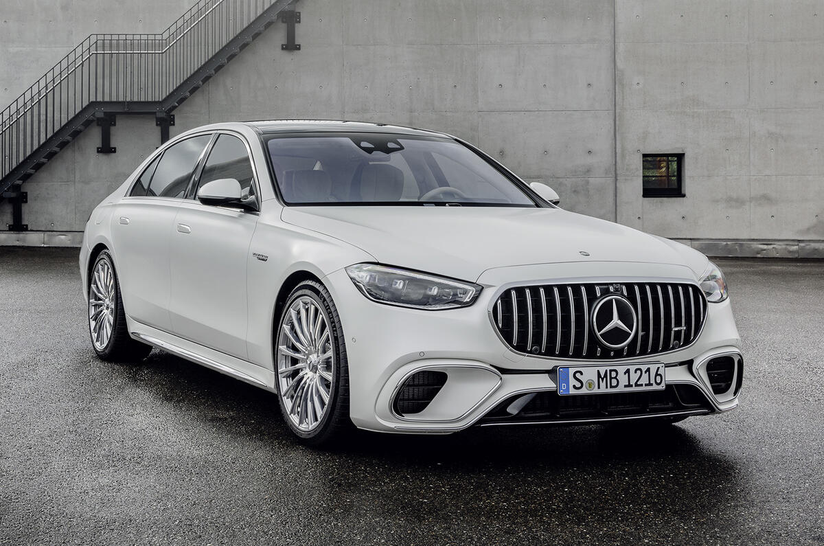 Mercedes AMG S63 front static lead Mercedes AMG S63 front static lead