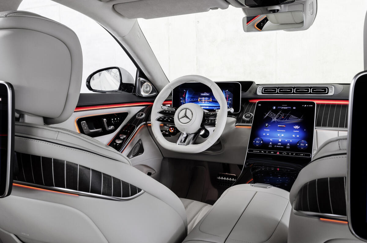 Mercedes AMG S63 interior Mercedes AMG S63 interior