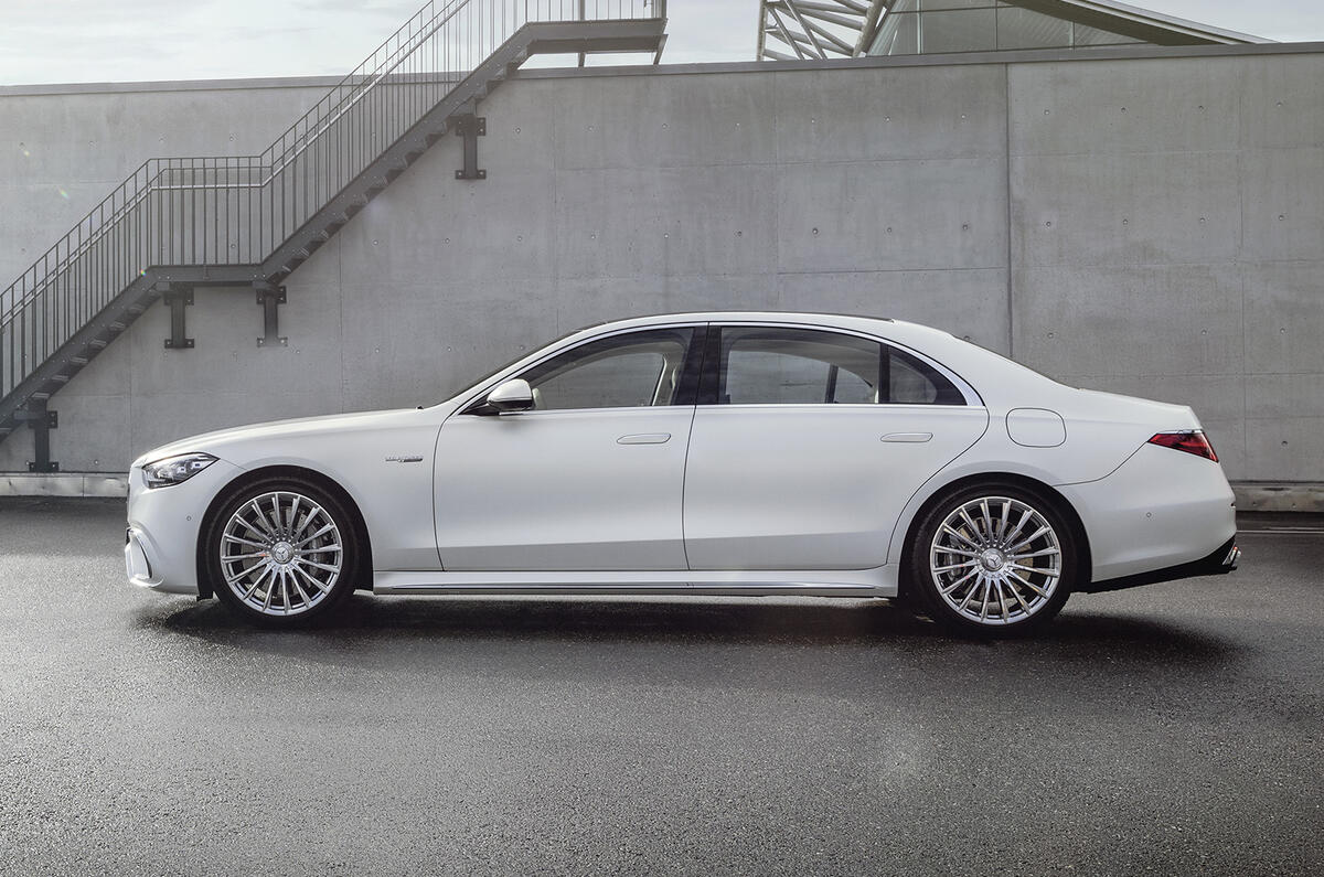Mercedes AMG S63 side static Mercedes AMG S63 side static