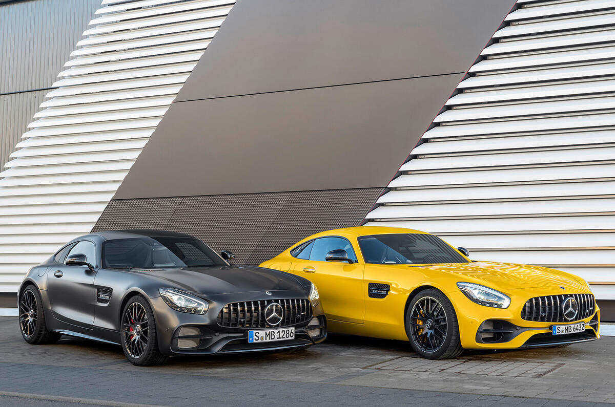 Mercedes-AMG GT C Coupé launched alongside updated GT and GT S