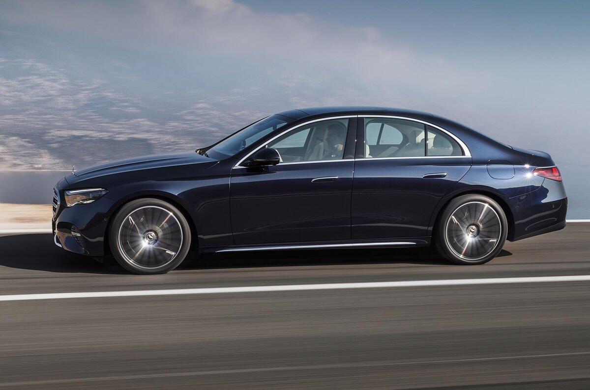 Mercedes Benz E Class side