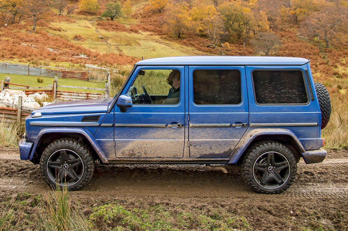 Mercedes Benz G Class side