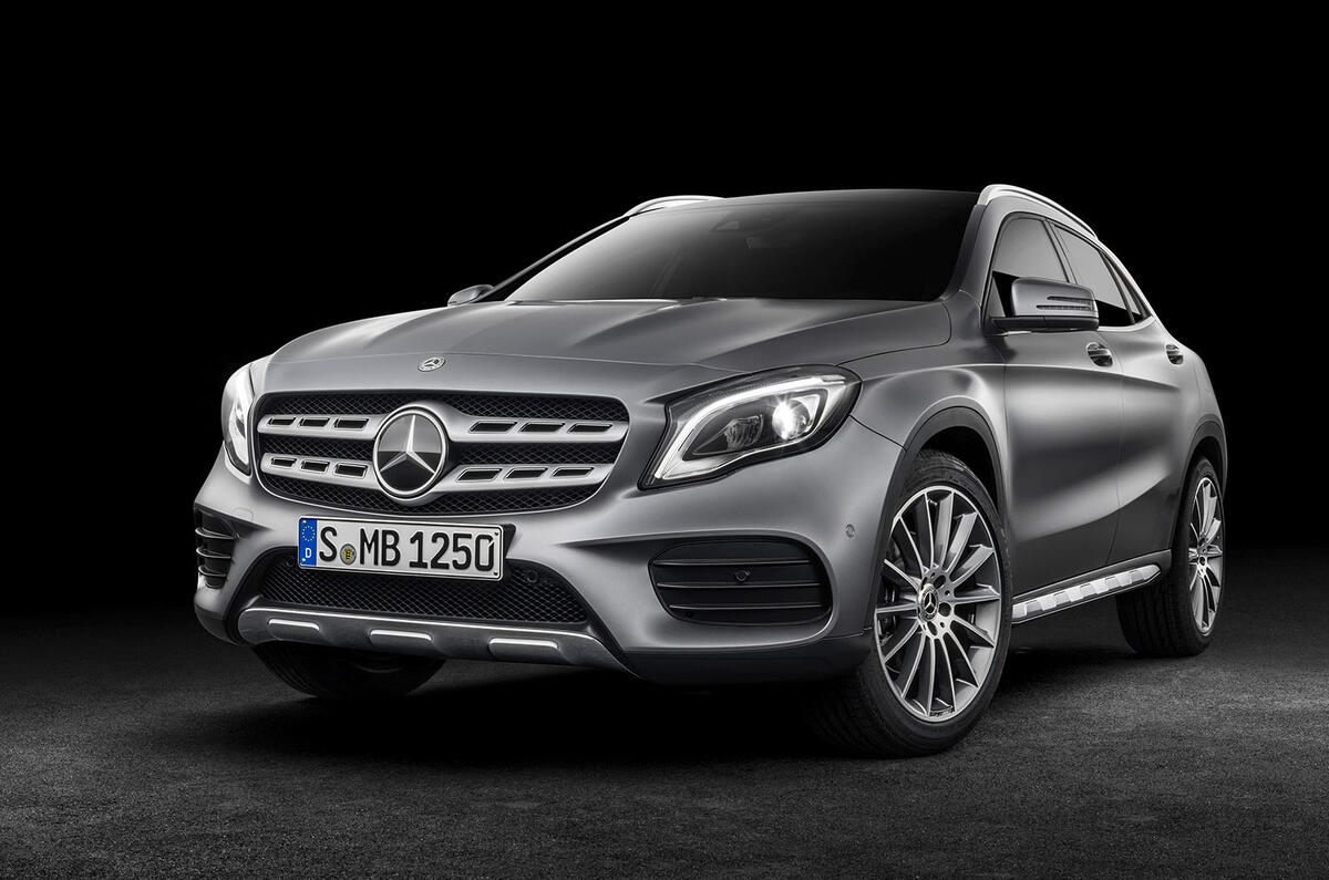 2017 Mercedes-Benz GLA facelift launched in Detroit
