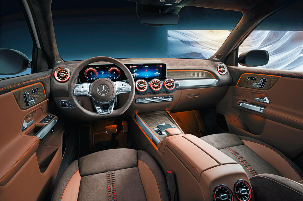 Mercedes-Benz GLB Concept interior