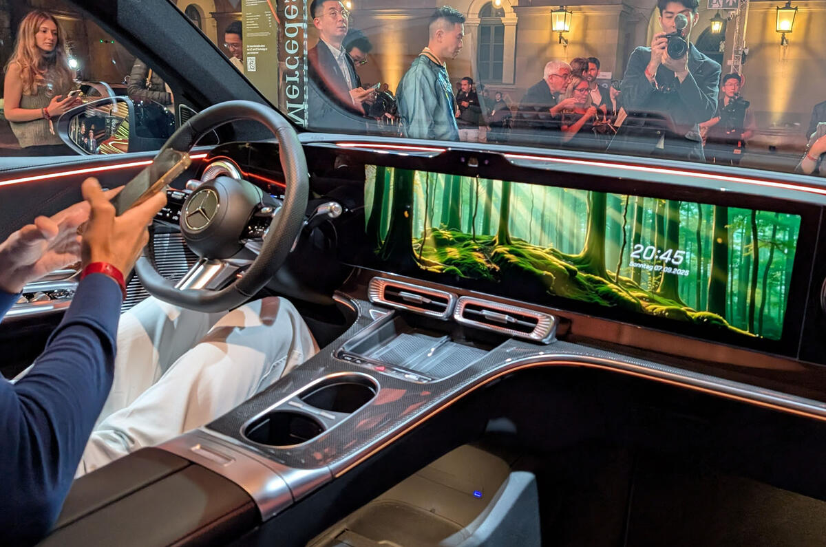 Mercedes Benz GLC 2026 Munich motor show interior Mercedes Benz GLC 2026 Munich motor show interior