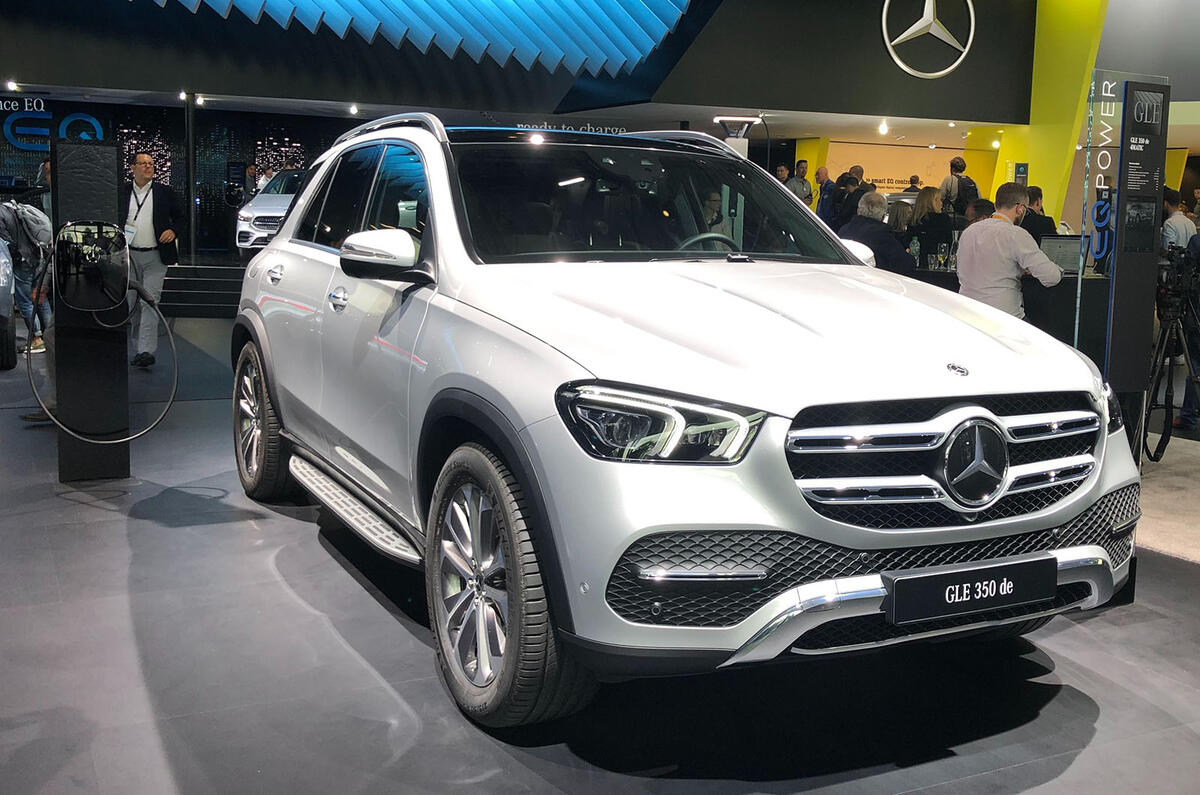 Mercedes-Benz GLE 350de at Frankfurt 2019 - side