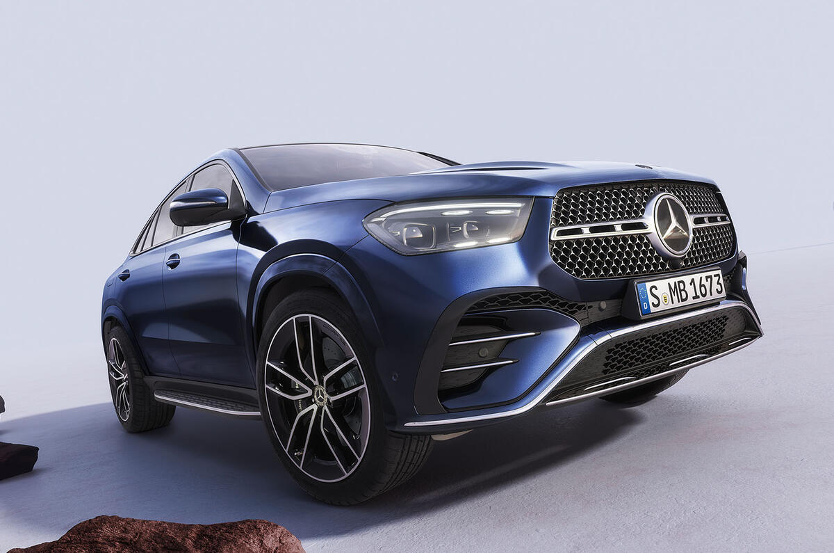 Mercedes Benz GLE coupe front three quarter Mercedes Benz GLE coupe front three quarter