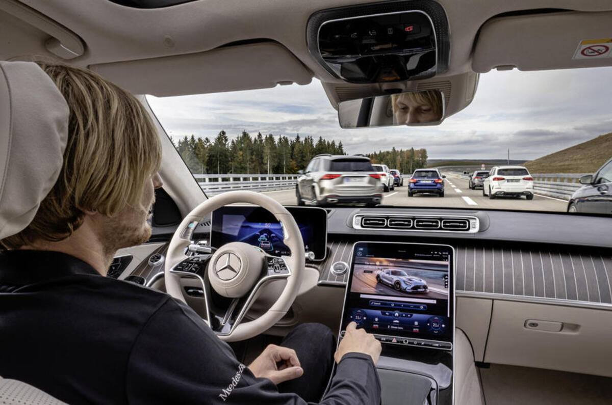 Mercedes Benz self driving