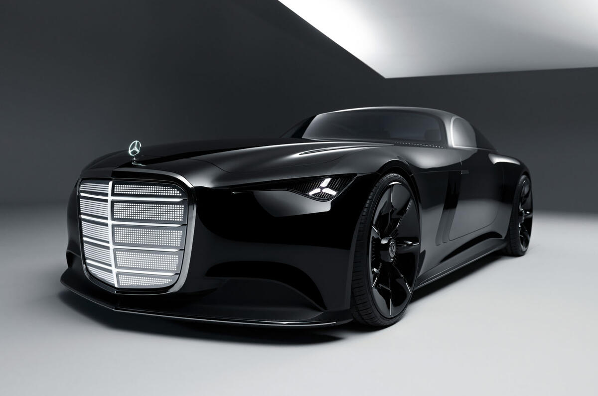 Mercedes Benz Vision Iconic front quarter
