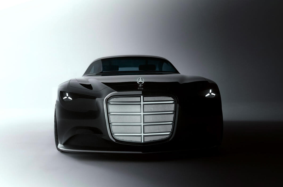 Mercedes Benz Vision Iconic front