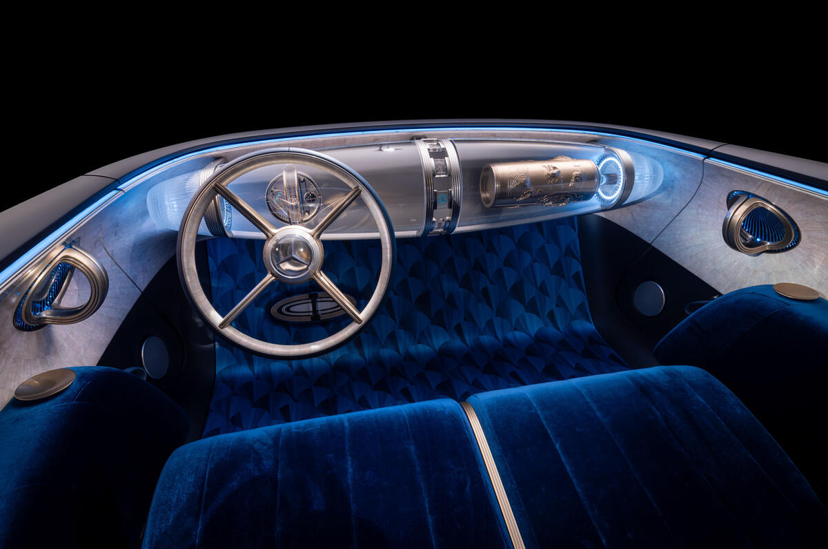 Mercedes Benz Vision Iconic interior