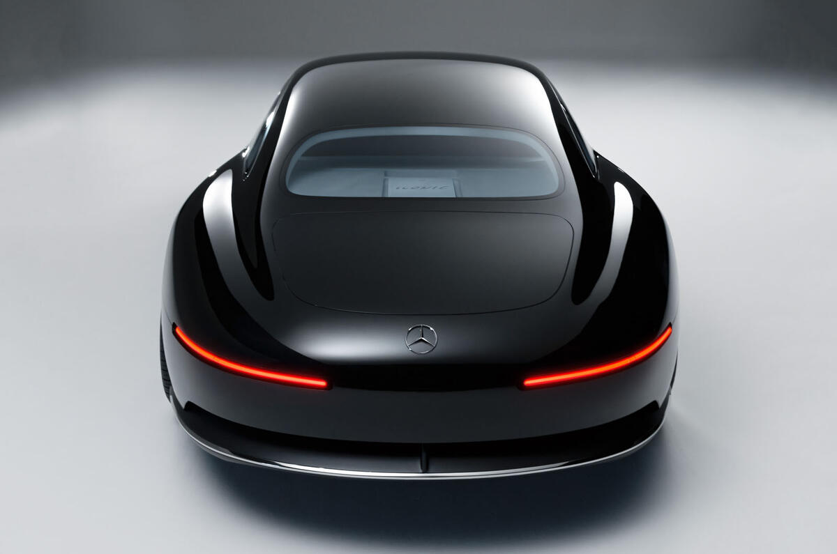 Mercedes Benz Vision Iconic rear