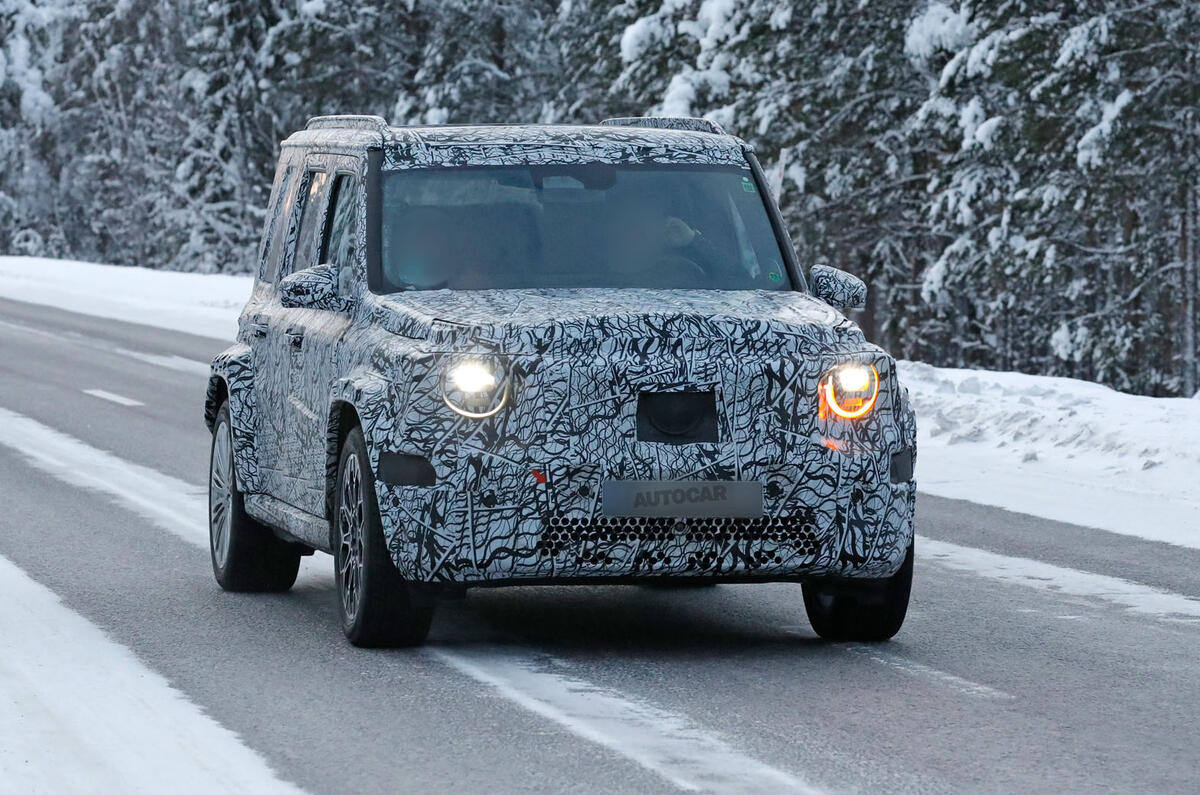 Mercedes Benz Little G   Front 3 4