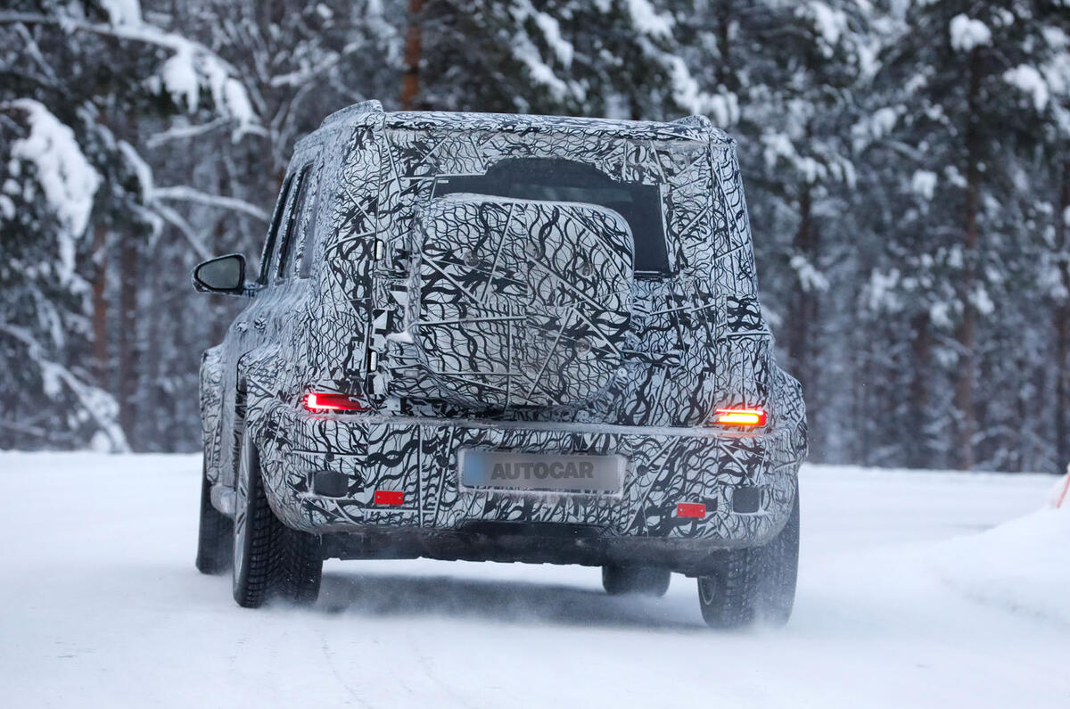 Mercedes Benz Little G   rear