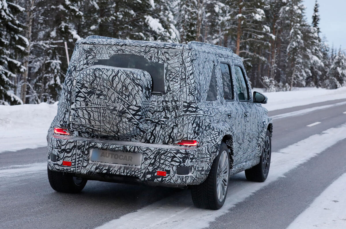 Mercedes Benz Little G   rear 3 4