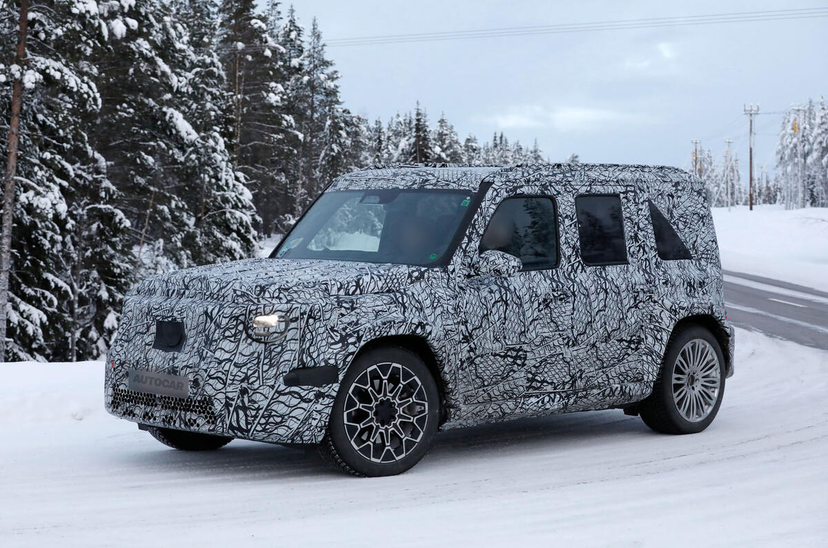 Mercedes Benz Little G   side