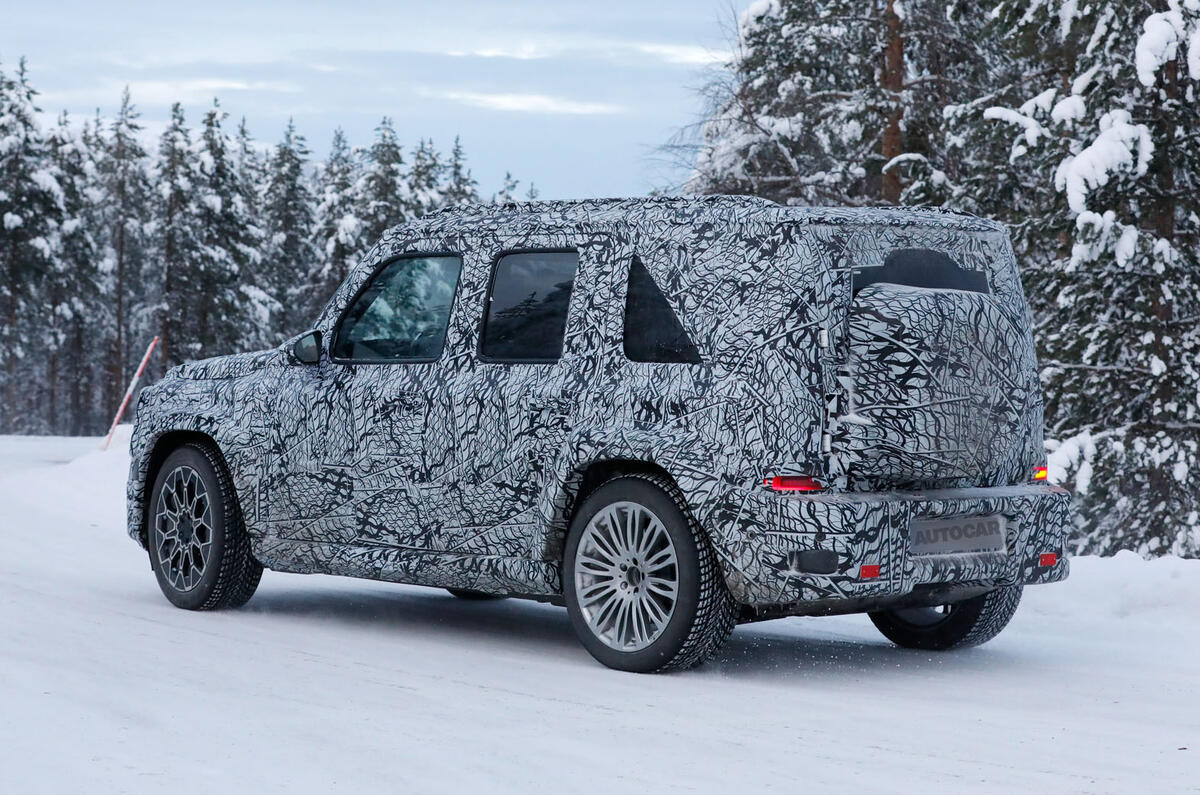 Mercedes Benz Little G   side rear