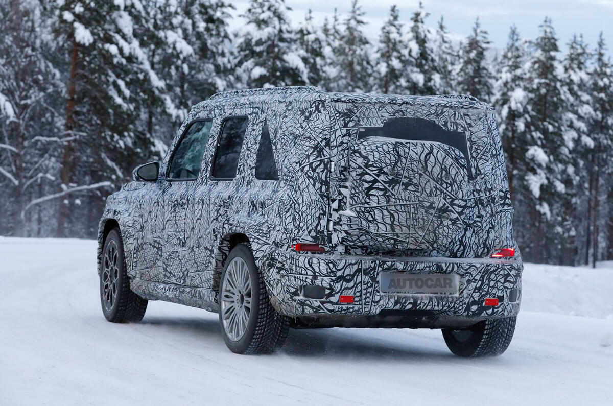 Mercedes Benz Little G   side rear 3 4